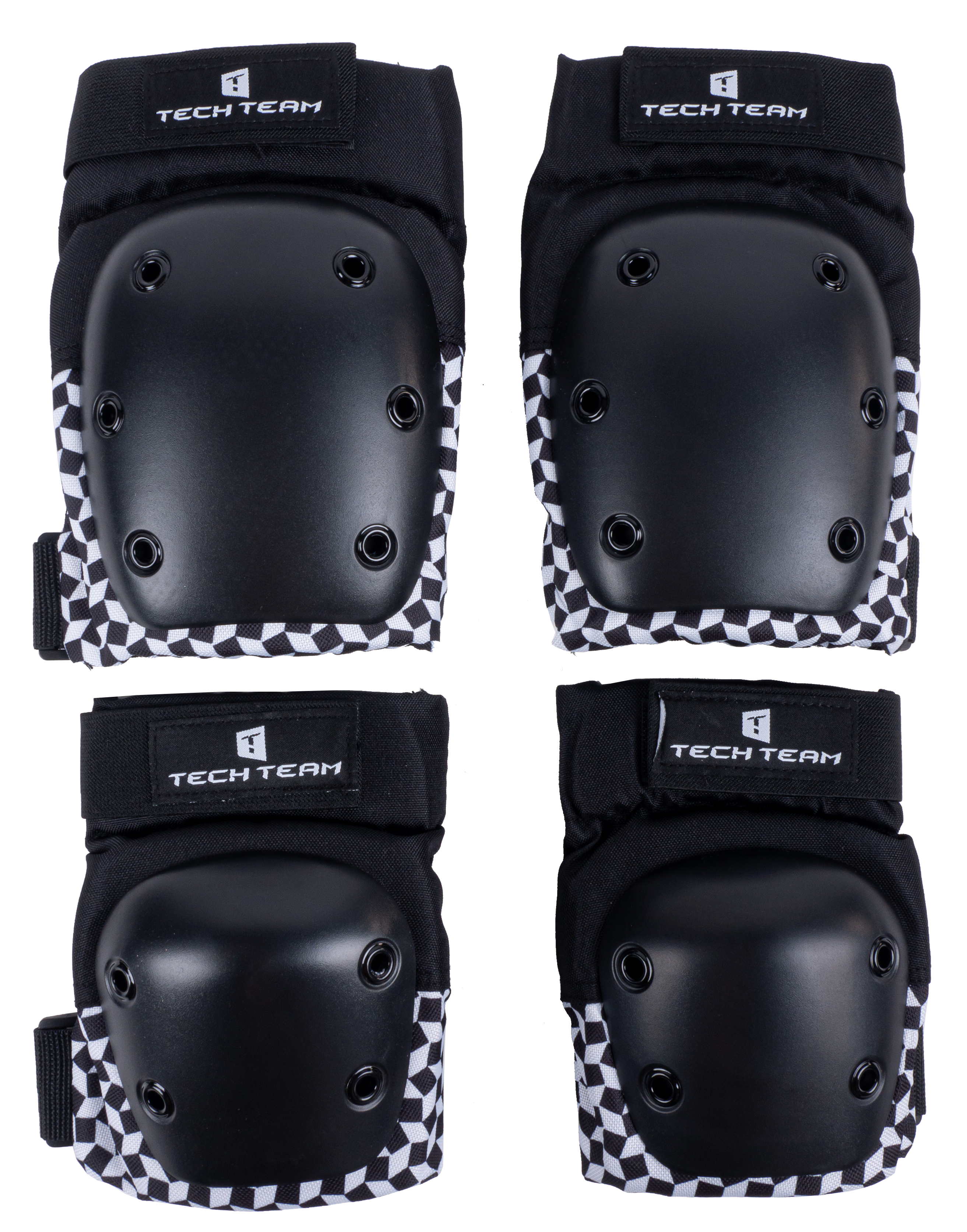 Комплект защиты Tech Team Armor Basic M2 черный M