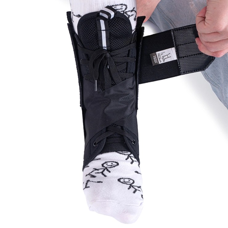 Защита голеностопа Tech Team Armor Ankle Fix черный