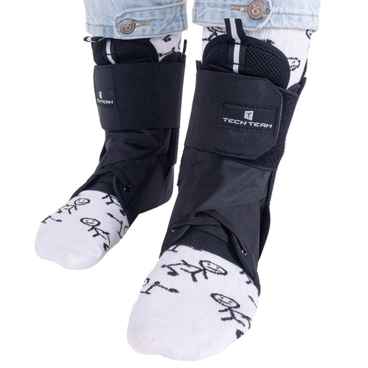 Защита голеностопа Tech Team Armor Ankle Fix черный