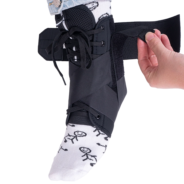 Защита голеностопа Tech Team Armor Ankle Fix черный L