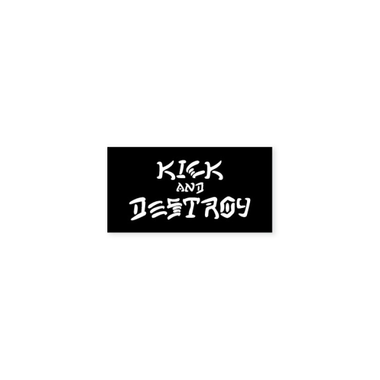 Наклейка Hellride Kick&Destroy черный