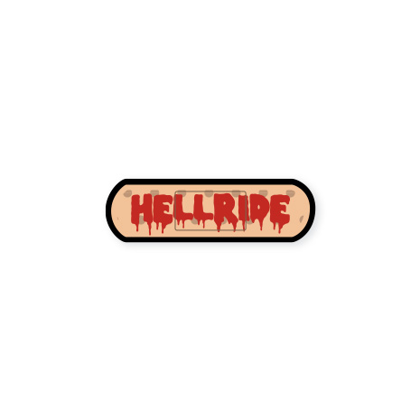 Наклейка Hellride Patch мульти