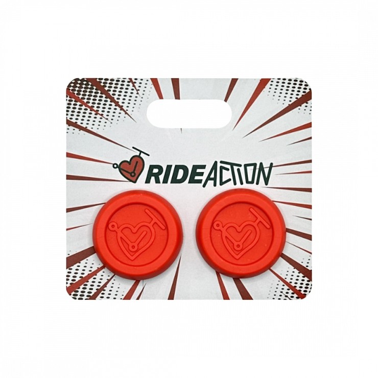 Баренды Ride Action в сердце самокат красный