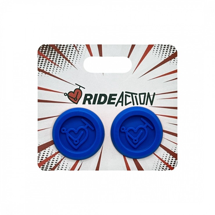 Баренды Ride Action в сердце самокат синий