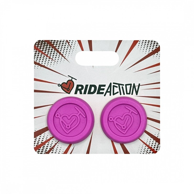 Баренды Ride Action в сердце самокат фиолетовый