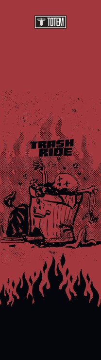 Шкурка Totem Trash ride красный