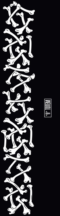 Шкурка Totem Side bones черный