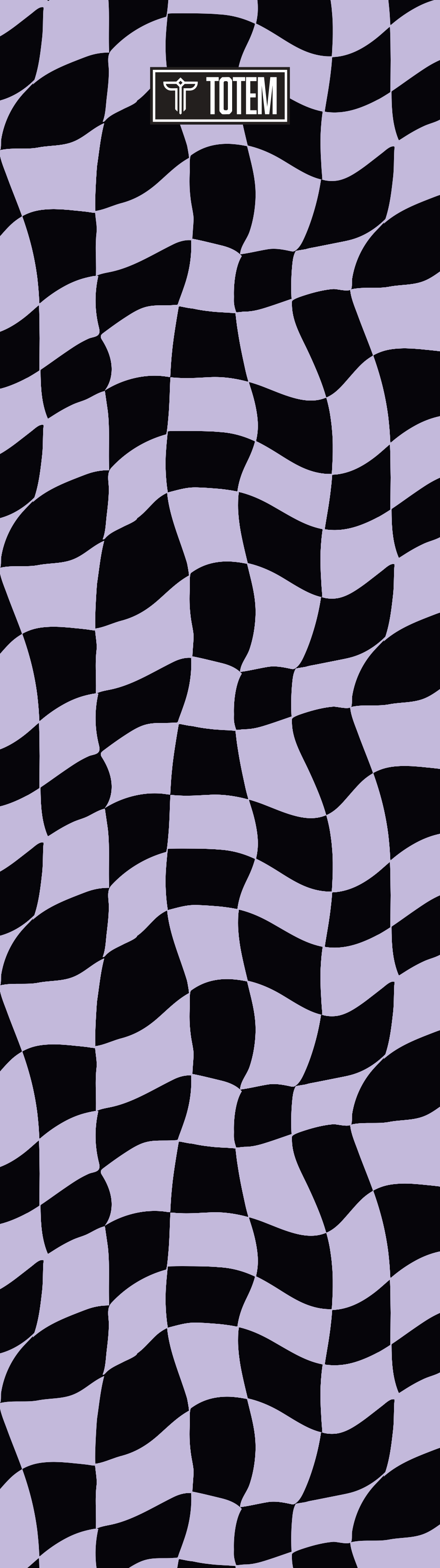 Шкурка Totem Melted Vans черный / белый