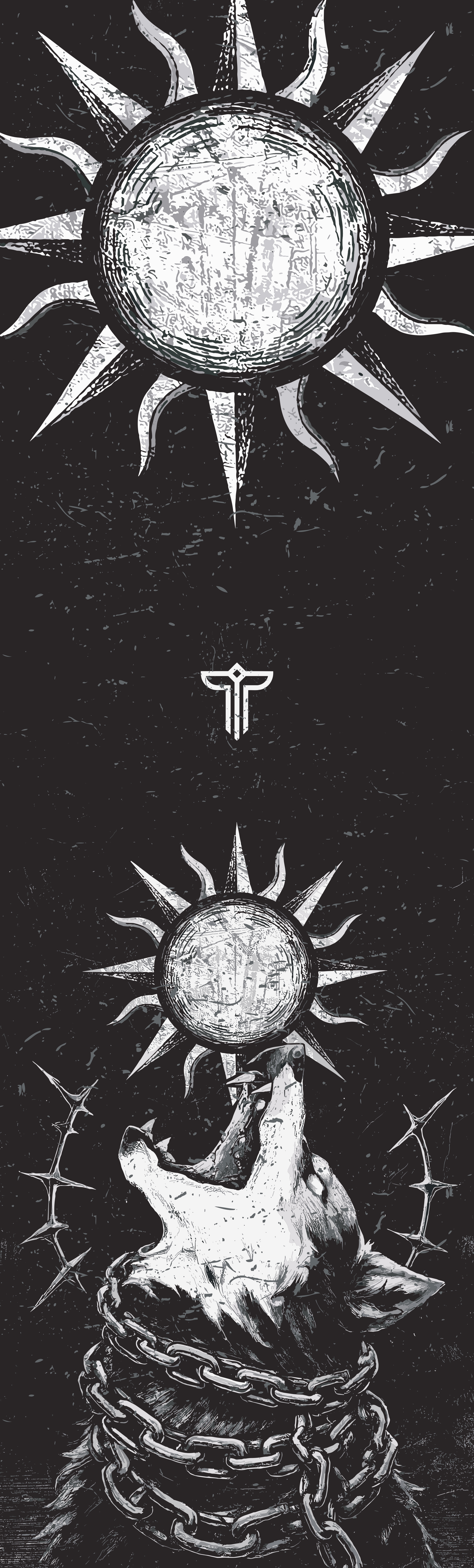 Шкурка Totem Skoll черный