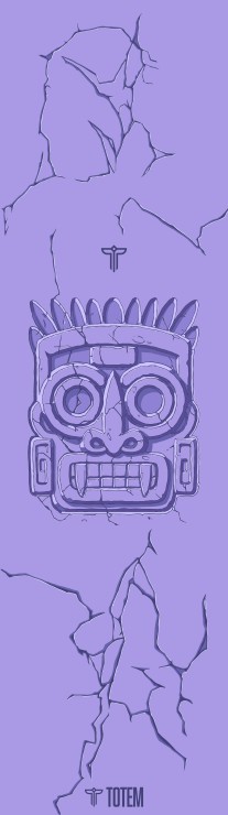 Шкурка Totem Maya фиолетовый