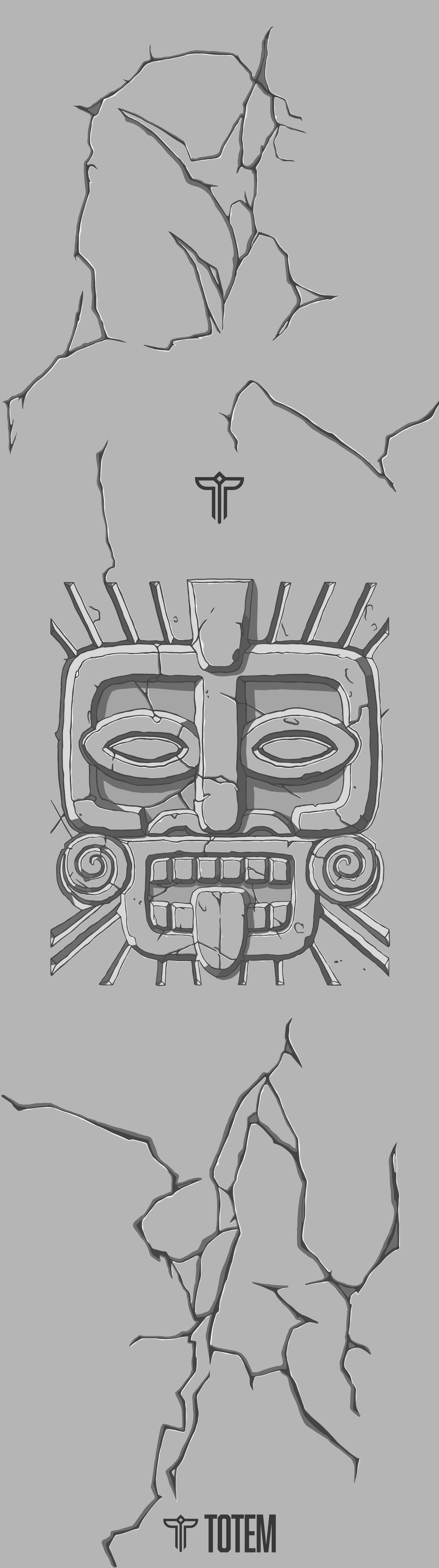 Шкурка Totem Maya красныйчерный