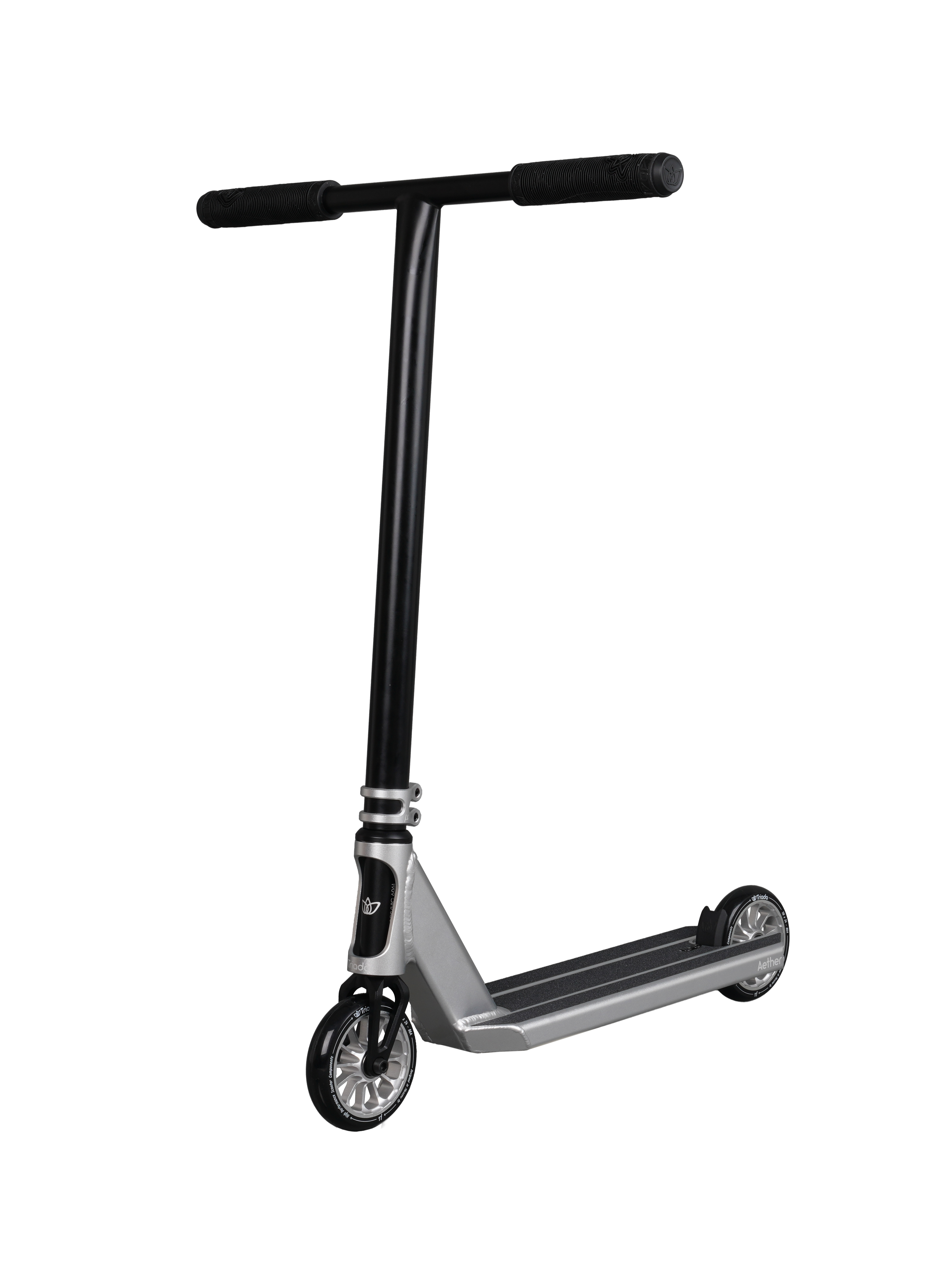 Трюковой самокат Triada Aether 49 черныйсерый