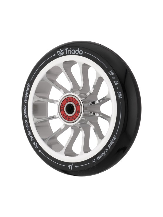 Колесо для самоката Triada Asymetric 110 серебристый