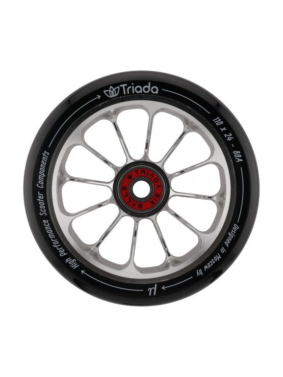 Колесо для самоката Triada Devious 110 серебристый