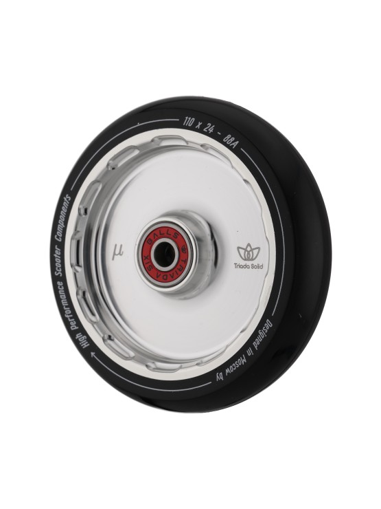 Колесо для самоката Triada Solid 110 серебристый