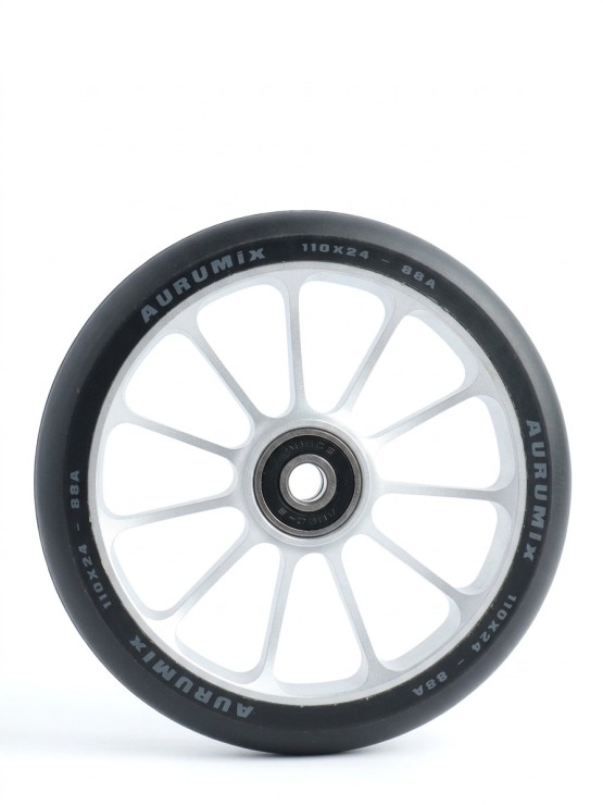 Колесо для самоката Aurumix Mystic серый