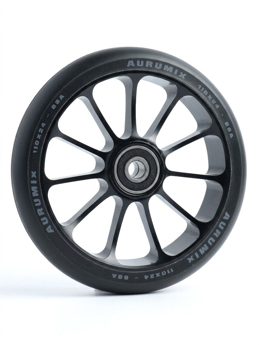 Колесо для самоката Aurumix Mystic черный