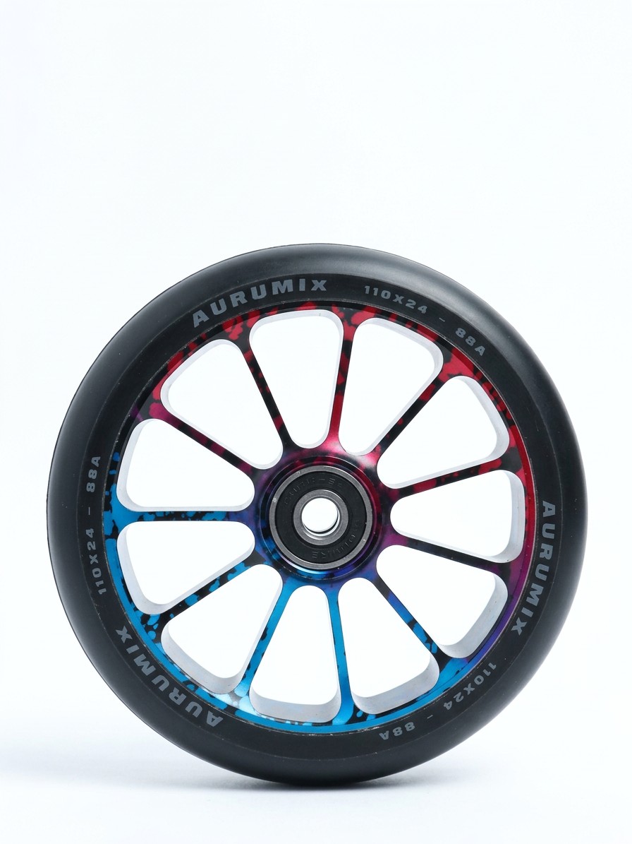 Колесо для самоката Aurumix Mystic мульти