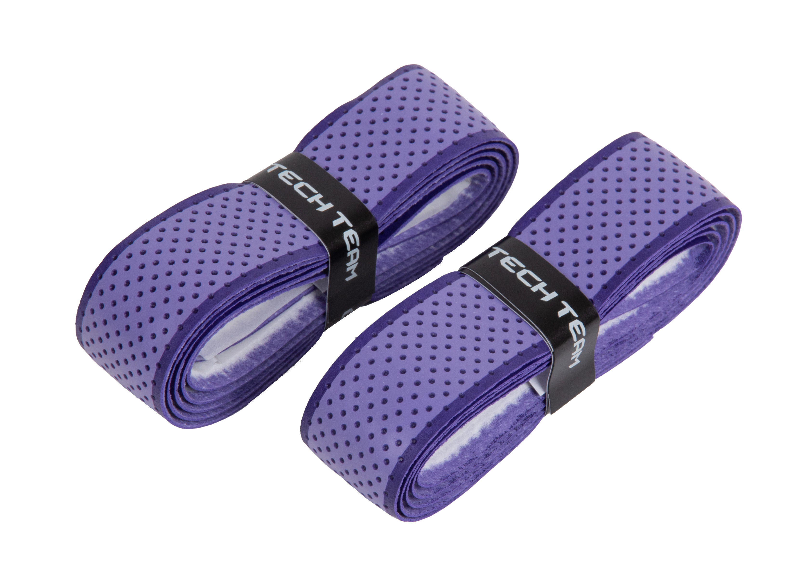Грипсы Tech Team Намотки перфорированные фиолетовый