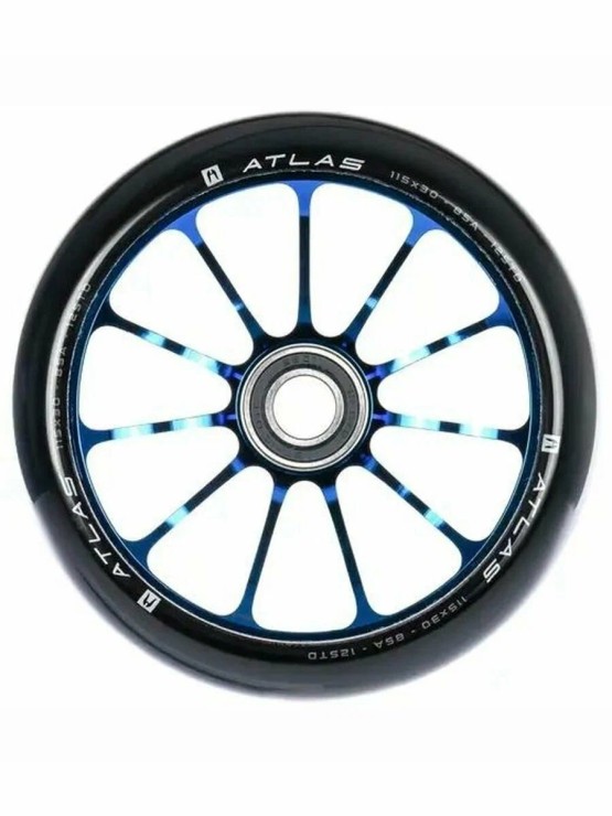Колесо для самоката Ethic Atlas 115х30 12STD синий хром