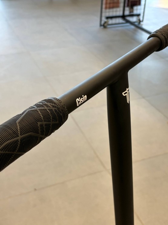 Трюковой самокат Hellride Silver line серебристый