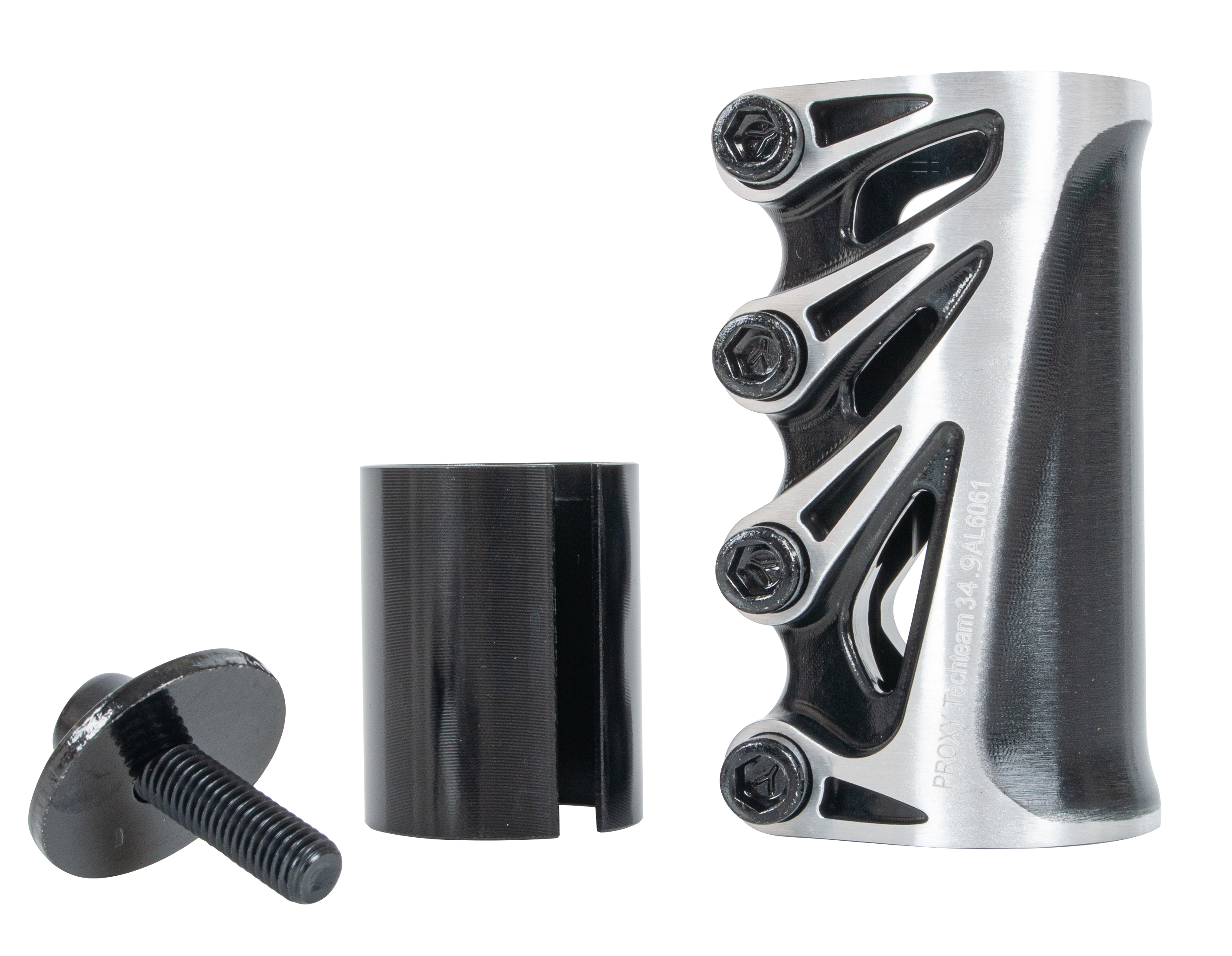 Зажим Tech Team Proxy SCS 34,9 серыйчерный