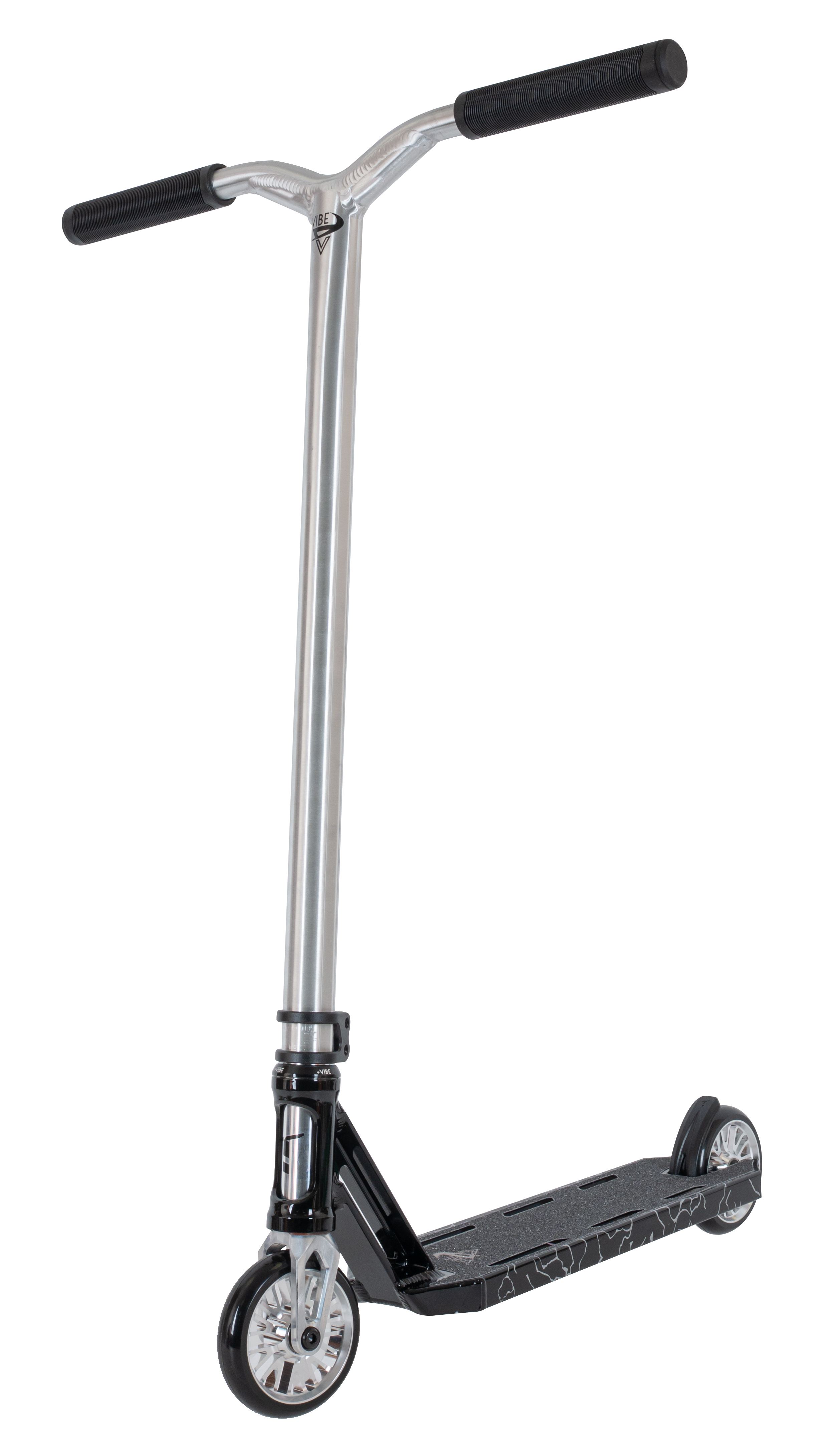 Трюковой самокат Tech Team Vibe 47 фиолетовыйчерный