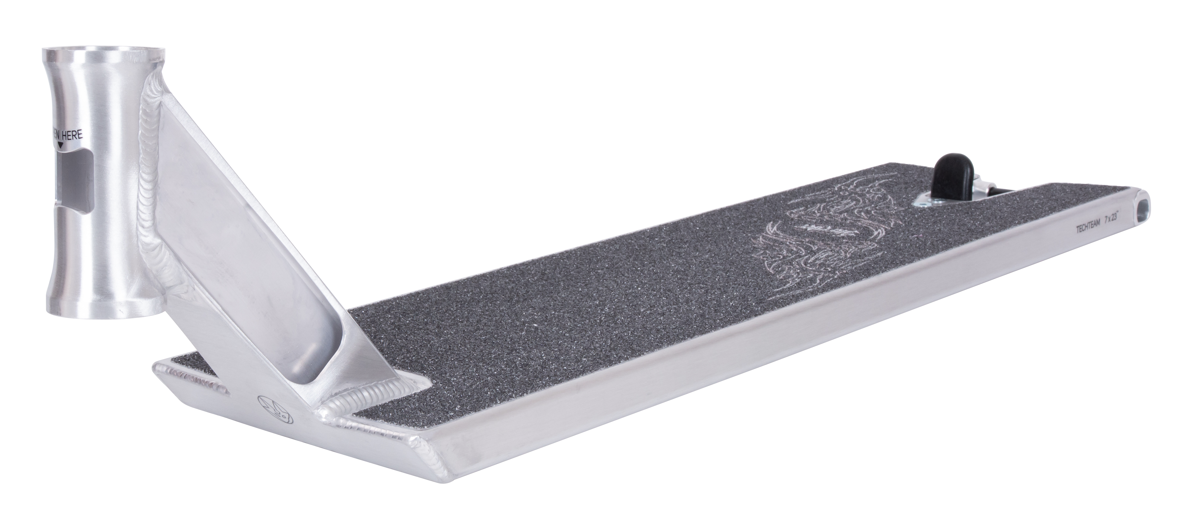 Дека Tech Team Shreder 7х23 серыйсерый