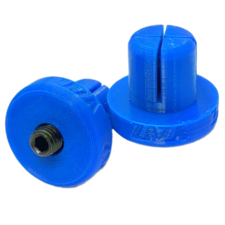 Баренды Zaza Plastic 32mm синий